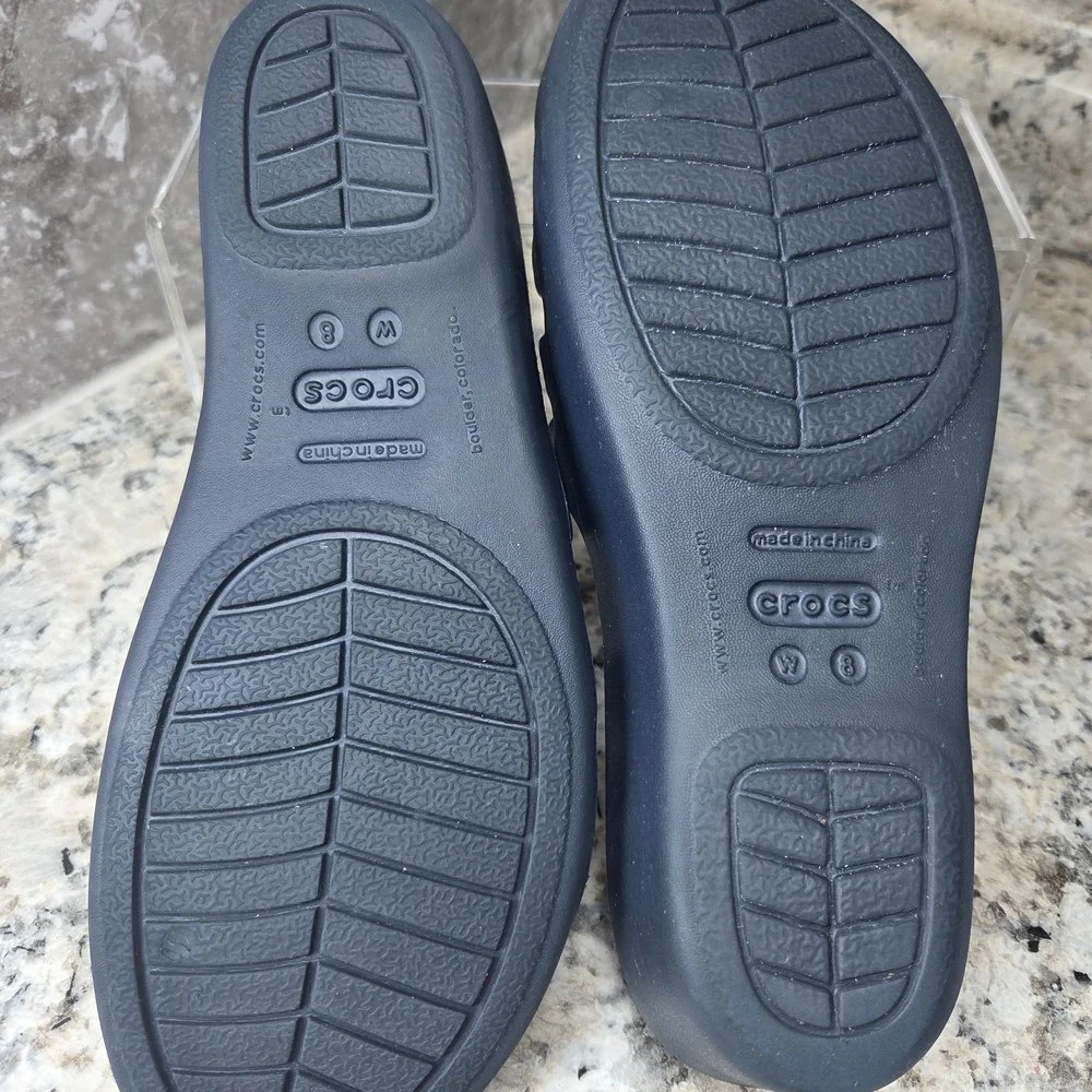 Navy Women's Sandals - Picture 3 of 4